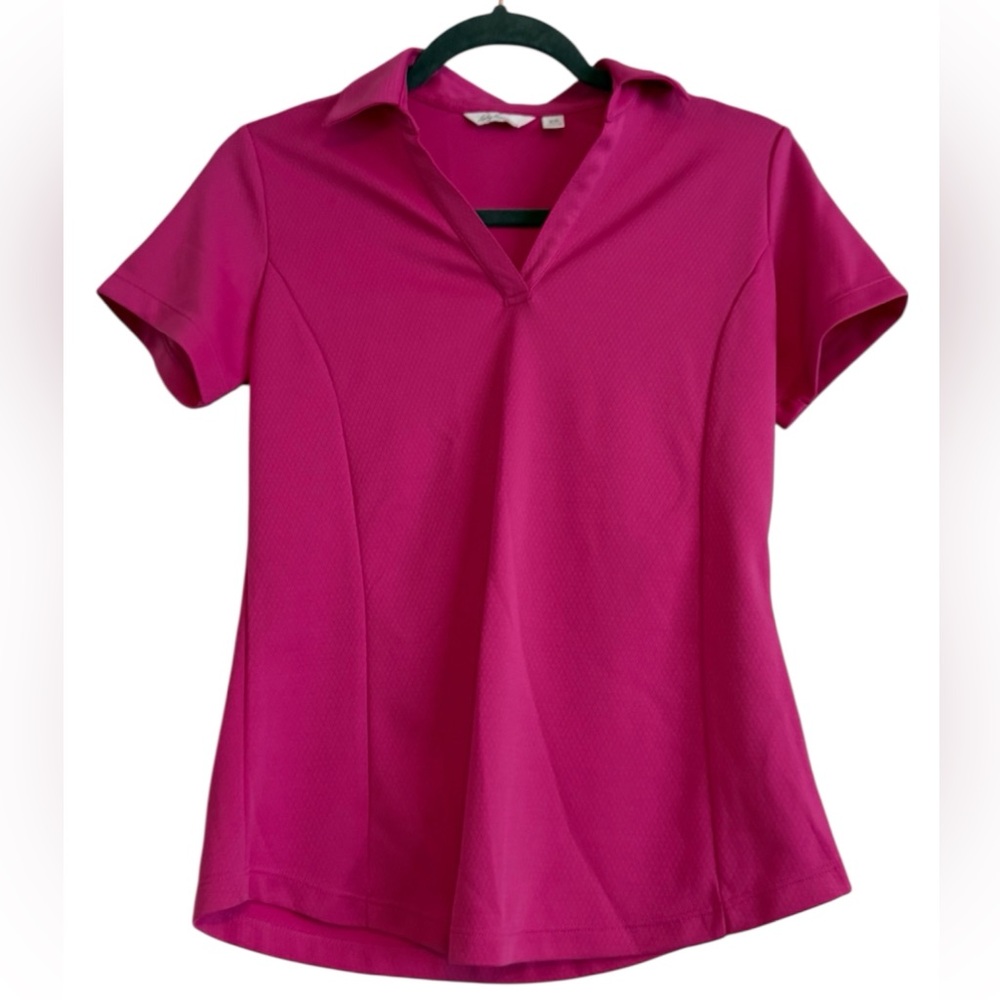 Lady Hagen Fuchsia Short Sleeve Women's Top